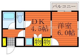 サンツボイⅡの物件間取画像